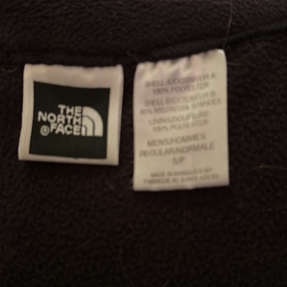 The North Face black zip up fleece with pockets - Picture 4 of 5